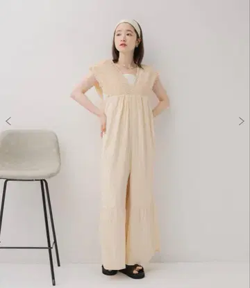 레트로 걸 셔링 살로펫 에크루
