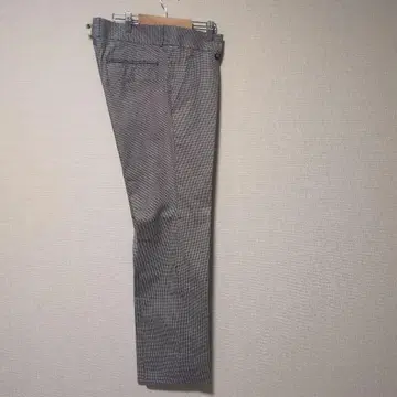 COMME CA DU MODE 체크 무늬 슬랙스