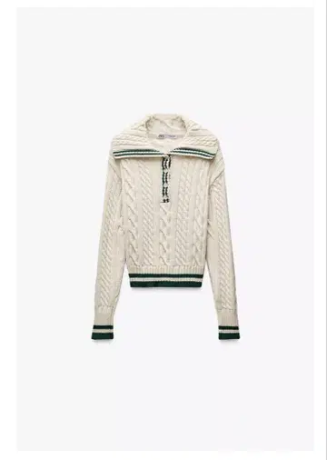 Zara 케이블 니트 스웨터