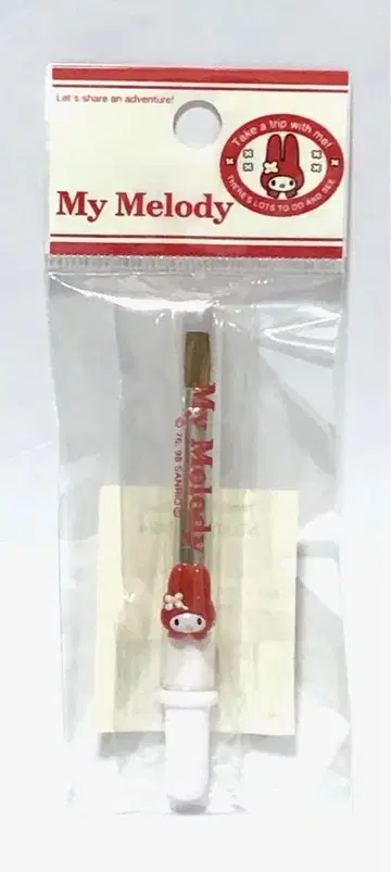 산리오 마이멜로디 레트로 레어 레어 마이멜로디 립 브러쉬