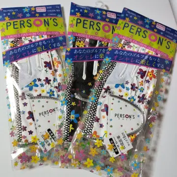 Size18 PERSON'S 여성용 골프 그로브 PSGL-09 M