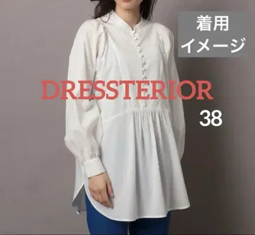 DRESSTERIOR 드레스테리아 돌먼 슬리브 부자 블라우스 38