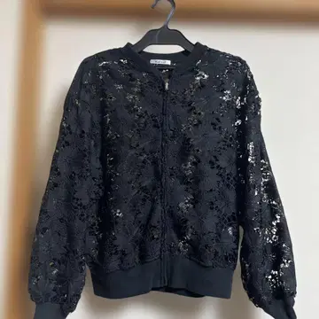 Raf Raf 블랙 레이스 자켓