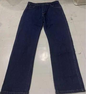 데드스탁 Wrangler 80s 다크 네이비 데님 청바지 아메카지