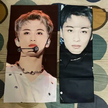 NCT MARK 마크 슬로건 부채