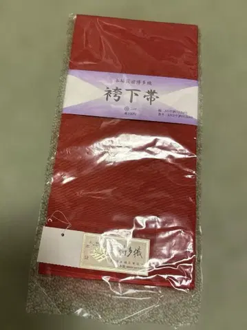 본품 츄젠 하카타 오리 하카마 오비 미사용 새상품
