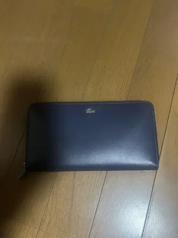라코스테 네이비 장지갑