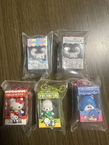 산리오 초코 박스 5종 세트