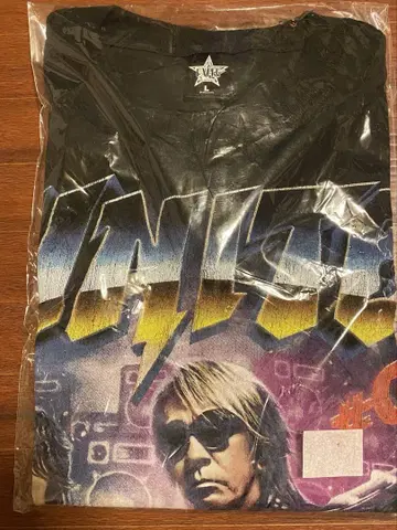 B'z UNITE#02 맥시멈 더 호르몬 콜라보 티셔츠 사이즈 L