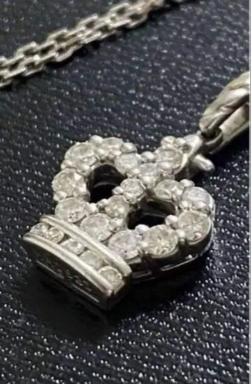 미사용 새상품 로얄 어셔 다이아몬드 목걸이