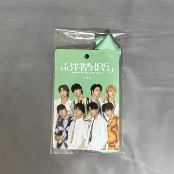 FANTASTICS 스트랩이 있는 라미네이티드 패스 그린