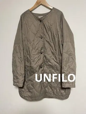 UNFILO 안필로 [세탁 가능/경량] 에어 퀼팅 코트