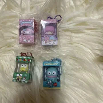 산리오 캐릭터즈 초코 박스 피규어 컬렉션 4종 세트