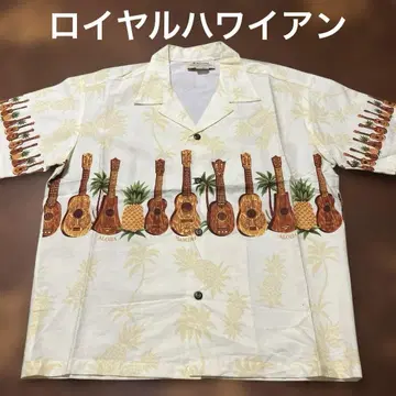 ROYAL HAWAIIAN 알로하 셔츠 새상품급