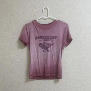 MOUSSY 프린트 티셔츠