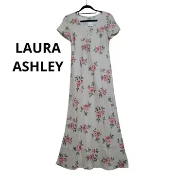 LAURA ASHLEY 로라 애슐리 롱 원피스 꽃무늬 린넨