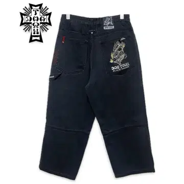 DOG TOWN 흑룡 와이드 팬츠 00s 90s