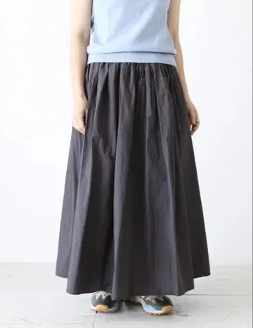 25SS TOUJOURS 랜덤 프릴 맥시 스커트