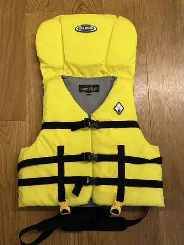 mont-bell 구명 조끼 125-155 노랑