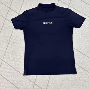 BRIEFING 브리핑 모크넥 골프 셔츠