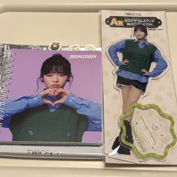 TWICE JEONGYEON 아크릴 스탠드 미니 노트
