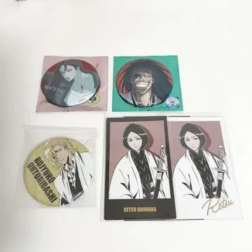 BLEACH WORLD 캔뱃지 인스턴트 사진풍 시트 우노하나 레츠