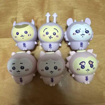 치이카와 (먼작귀) 천사 악마 소프트 비닐 6종 세트