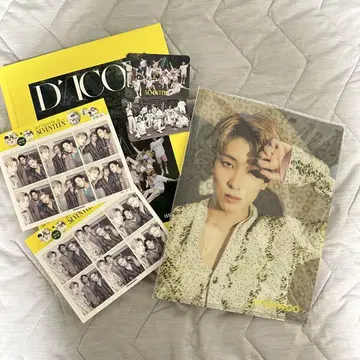 SEVENTEEN DICON 준 원우 민규 트레이딩 카드 스티커