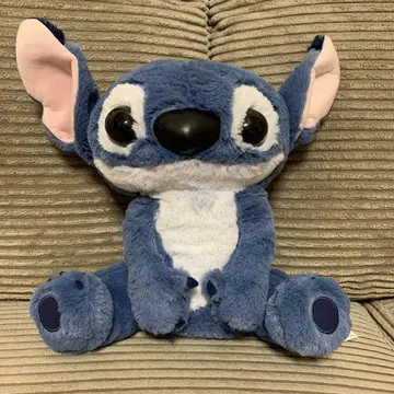 디즈니 스티치 실사판 BIG 봉제 인형 약 29cm