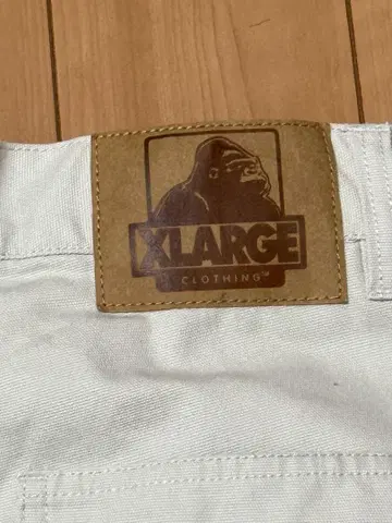 XLARGE 워크 팬츠 화이트 1991년 설립