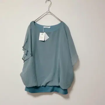 02 정원 [XL] 블라우스 / 이 소재 도킹 쉬폰 티셔츠 깔끔한