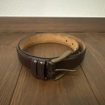 브룩스브라더스 코도반 다크 브라운 벨트 32