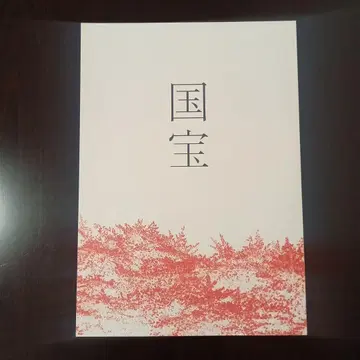 영화 '국보' 팜플렛 요시자와 료 요코하마 류세이