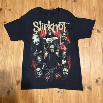 Slipknot 그래픽 티셔츠 블랙