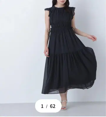 내추럴 뷰티 베이직 양류 사이드 리본 원피스