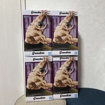 Grandista 에드워드 뉴 게이트 원피스 흰 수염 피규어 4개