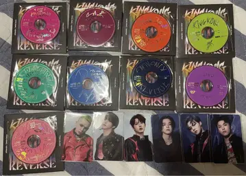 treasure kingkong CD 트레이딩 카드 포함