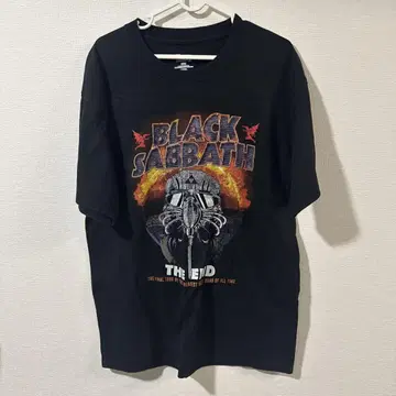BLACK SABBATH 그래픽 티셔츠 투어 2016