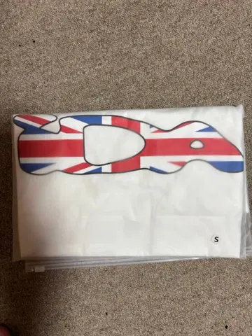 ida sply 영국 패턴 티셔츠 S 사이즈