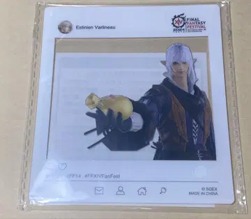 FF14 팬 페스티벌 한정판 아크릴 카드 에스티니안