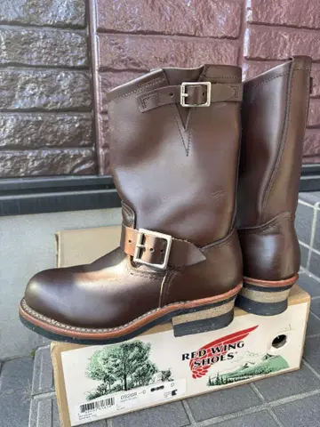 레드윙 엔지니어 부츠 US=5D 24cm 상당 초코 크롬 미 USED