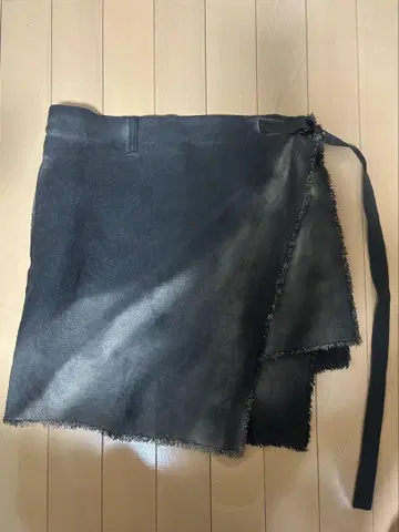 어태치먼트 어태치먼트 랩 랩 스커트 린넨