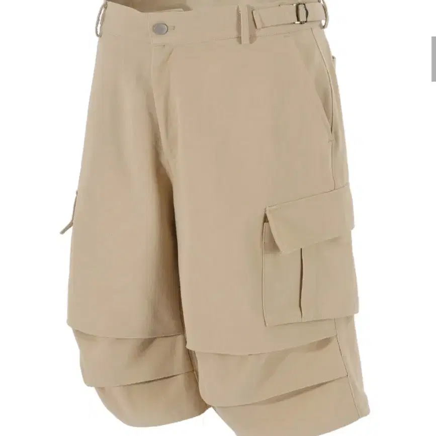 ROARINGRAD ♥ 25 PARACHUTE BERMUDA PANTS /追跡付 M] Roaringrad Parachute Bermuda Pants Beige #로어링라드
