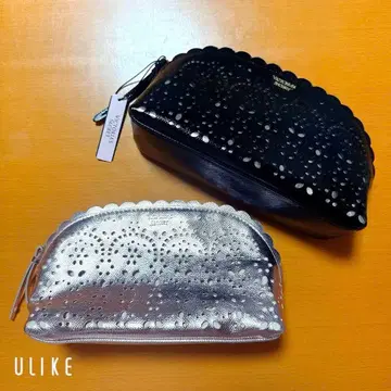 Victoria's Secret 파우치 블랙 핑크 골드 2개 세트