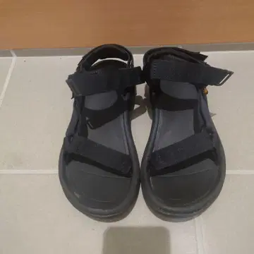 Teva 샌들 허리케인 XLT2 블랙 검정 23cm 스포츠 샌들