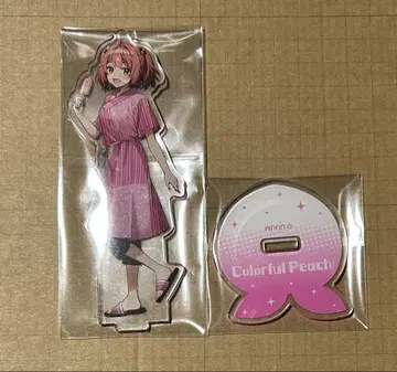 컬러풀 피치 카라피치 노아 극락탕 실물 크기 아크릴 스탠드