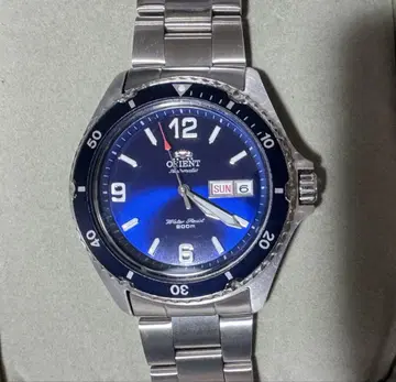 ORIENT Mako 오토매틱 SAA02002D3 네이비 일본제