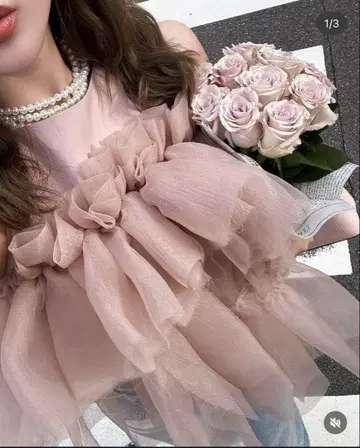 셸러 블룸 오르간디 톱스