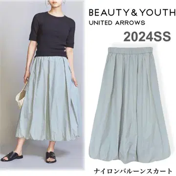 24SS 새상품급 BEAUTY&YOUTH 유나이티드 애로우즈 벌룬 스커트