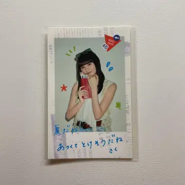 노기 카페 엔도 사쿠라 폴라로이드풍 스티커